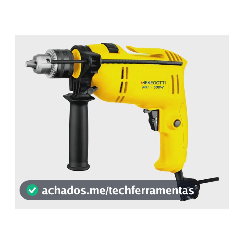 Furadeira De Impacto 1/2pol 500w - Mfi Menegotti