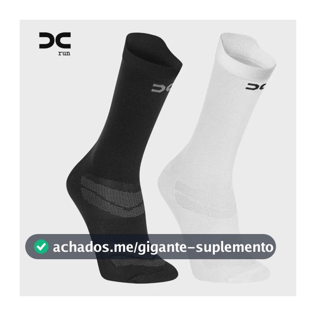 Kit 2 Par Meia Esporte Fitness Corrida Ciclismo Academia Gym