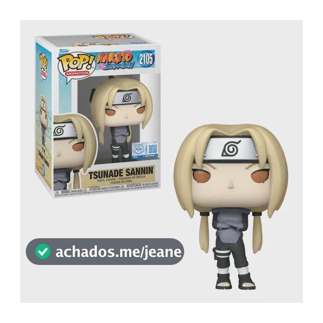 Boneco Funko Pop! Naruto Shippuden - Tsunade Sannin