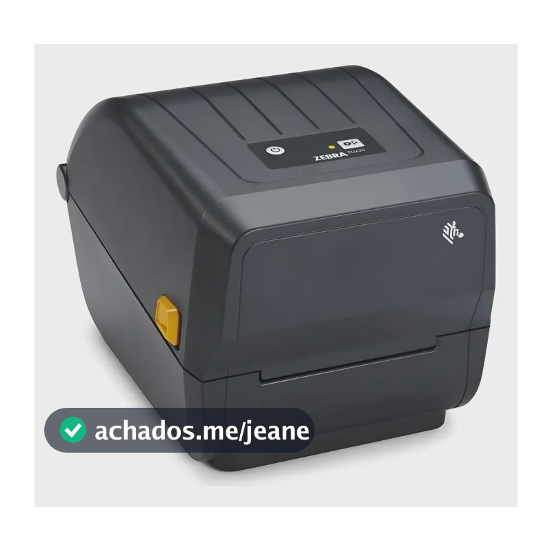 Impressora Etiquetas Zebra Zd220 Térmica Usb 100v/240v Preto