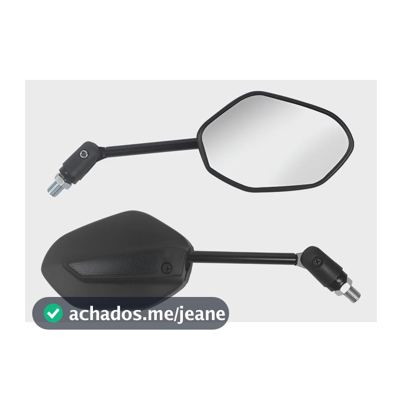 Par Espelho Retrovisor Mini Articulado Cg Titan Fan 125 160