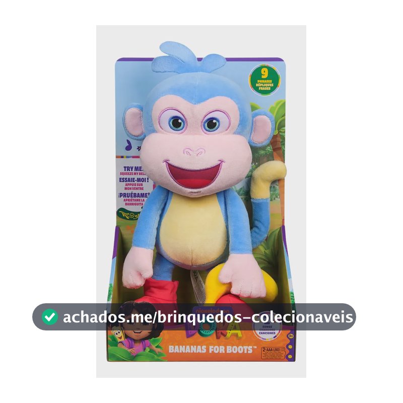 Pelucia Botas Interativa - Dora A Aventureira Sunny 4798