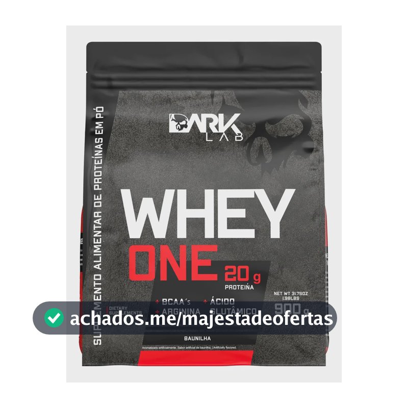 Proteína Dark Lab Premium One Whey Protein em pó sabor Baunilha x 900g
