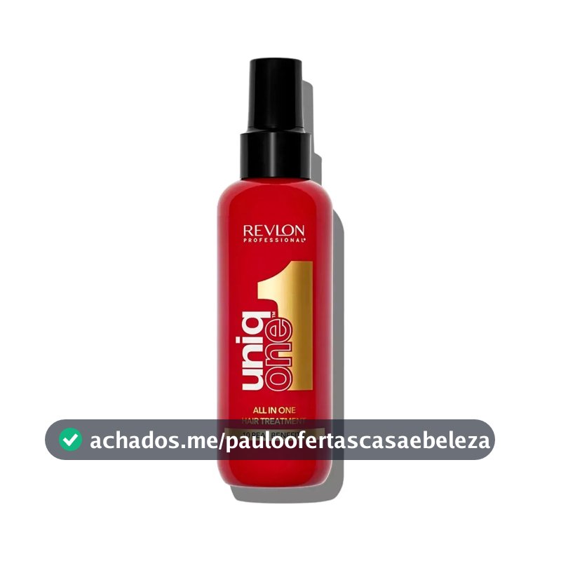 Revlon Uniq One Tratamento Capilar 10 Em 1 Leave In 150ml Frasco Completo