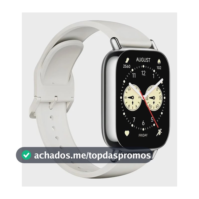 Relógio Smartwatch Redmi Watch 5 Lite Com Gps Caixa Light Gold Pulseira Dourado