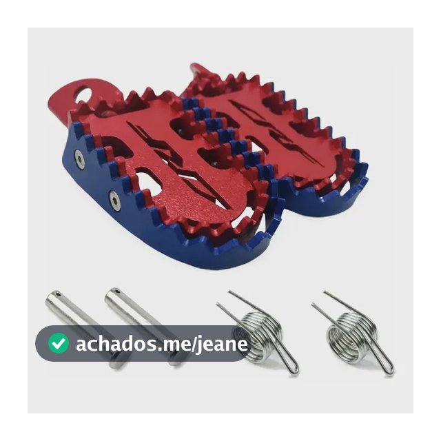 Pedaleira Crf 230f Aço Lift Dual Crf 250f Mola/pino Crf 300f