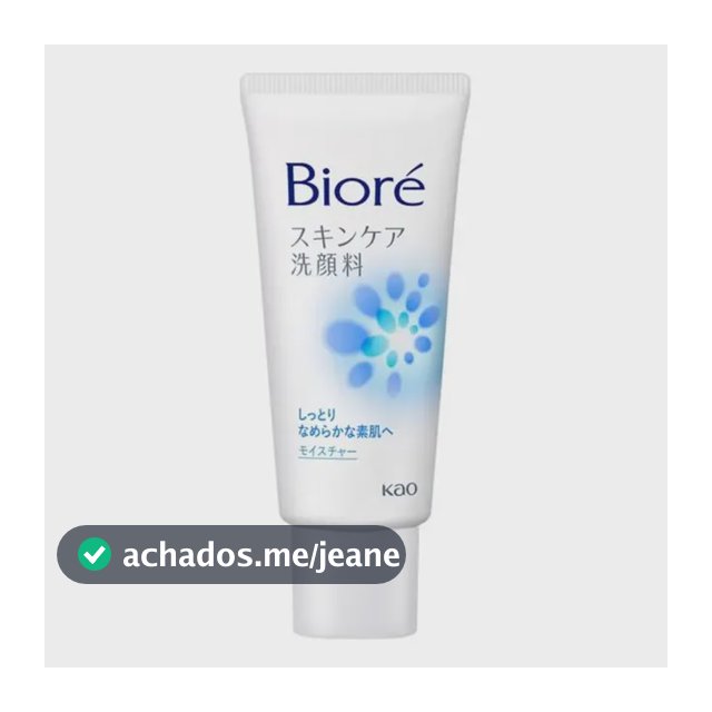 Bioré Sabonete Facial Hidrante Moisture Facial Wash 60g