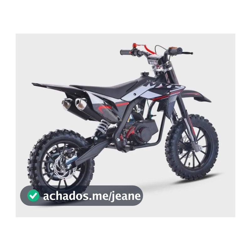 Mini Moto Cross Mxf 49cc - 2 Tempos - Partida Elétrica Diversas 127/220v