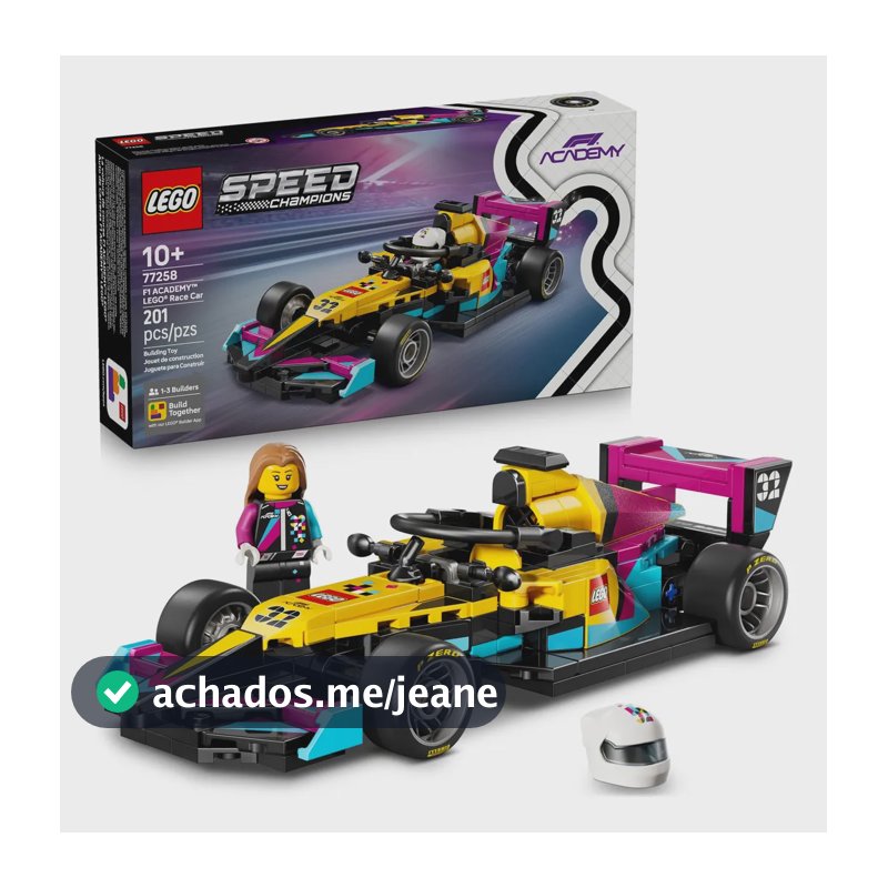 Carro De Corrida Lego Speed Champions F1 Academy - 77258 201