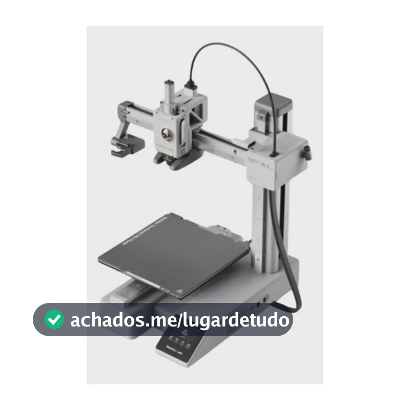 Impressora 3D Bambu Lab A1 Mini cor cinza Sem AMS