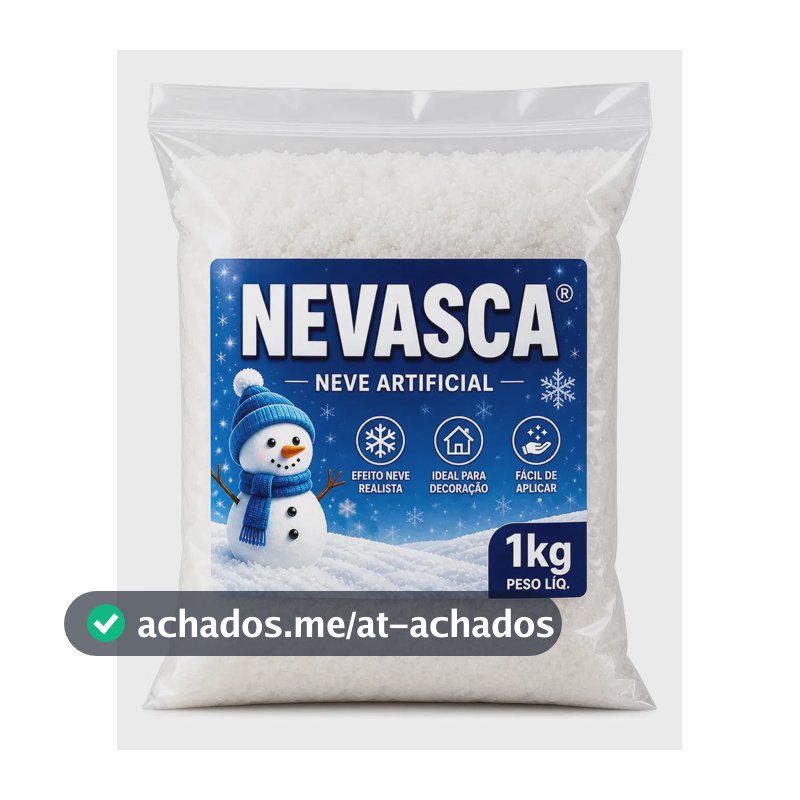 Neve Artificial / Neve Falsa - 01 Kilo