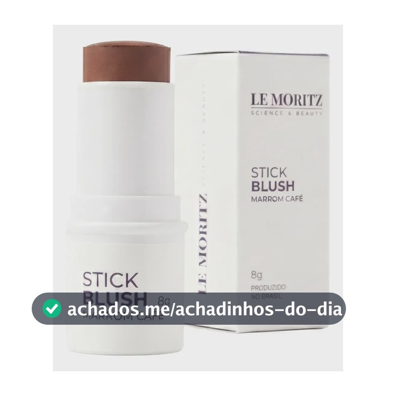 Contorno Em Bastão 2 Em 1 Marrom 8g Le Moritz Marrom-claro