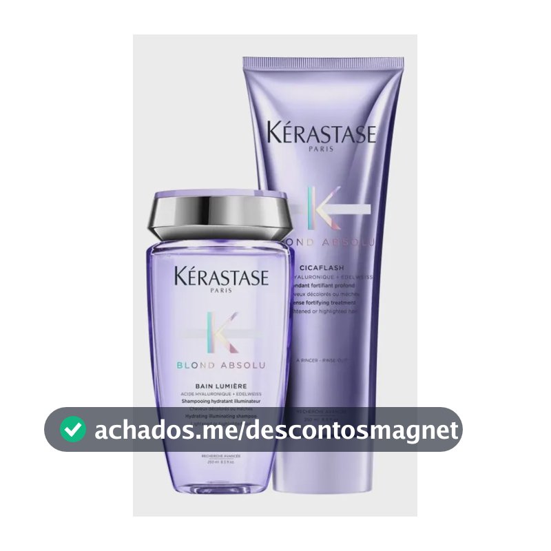 Kit Kérastase Blond Absolu Shampoo Lumiére E Cicaflash