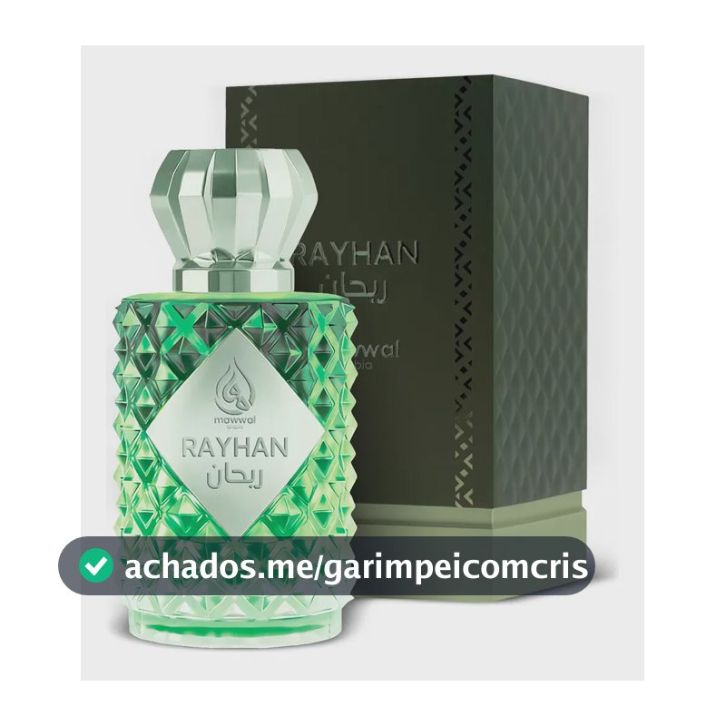 Perfume Árabe Mawwal Rayhan 100ml Eau De Parfum Masculino