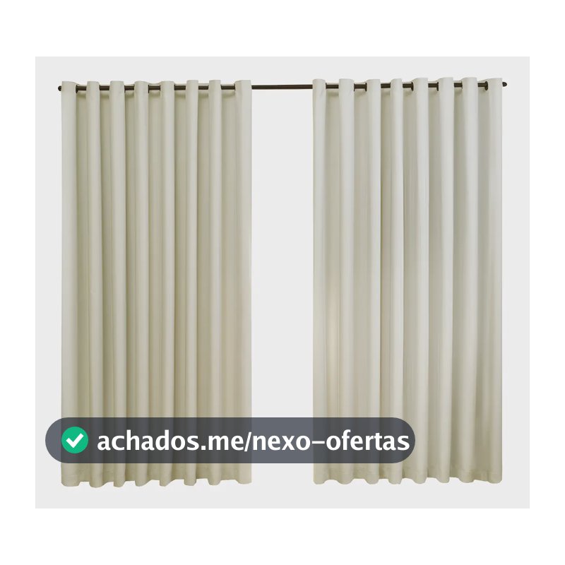Cortina Blecaute Tecido Corta Luz Blackout 2 Metros Largura X 2,00m Altura Janela Blindex Quarto Sala Cor Palha