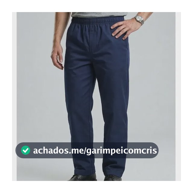 Calça De Oxford - Açougue Frigorífico Cozinha Uniforme