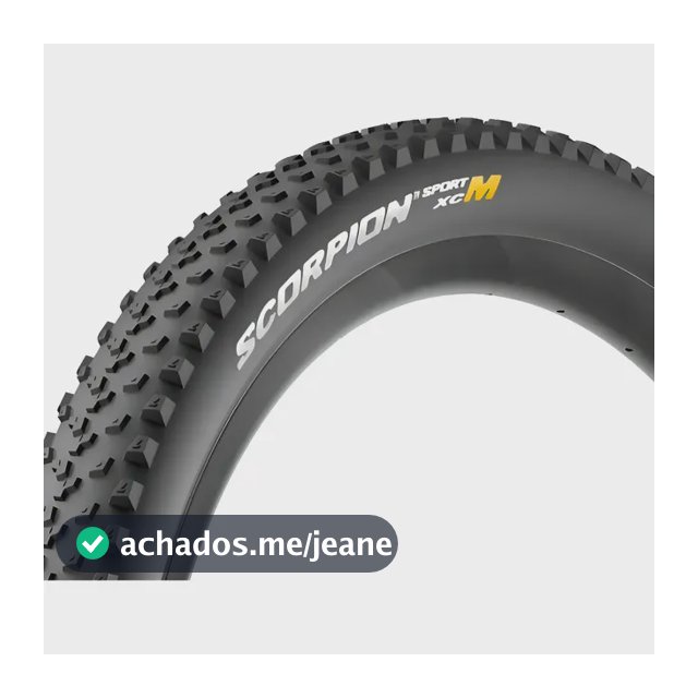 Pneu Bike Mtb Pirelli Scorpion Sport Xc M 60tpi 29 X 2.40 Cor Preto