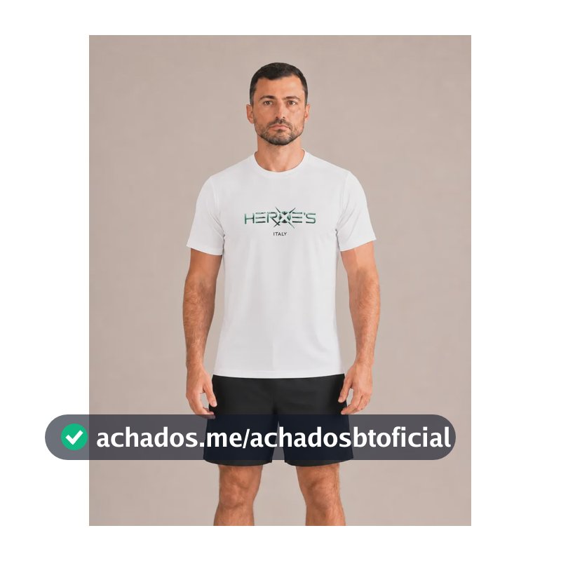 Camiseta Masculina Heroes City 100% Algodão Original Blue Heroes Xxg Liso