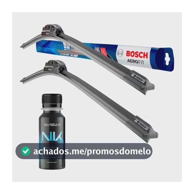 Limpador Para-brisa Paleta Original Bosch Aerofit Preto Ka 2014 A 2021