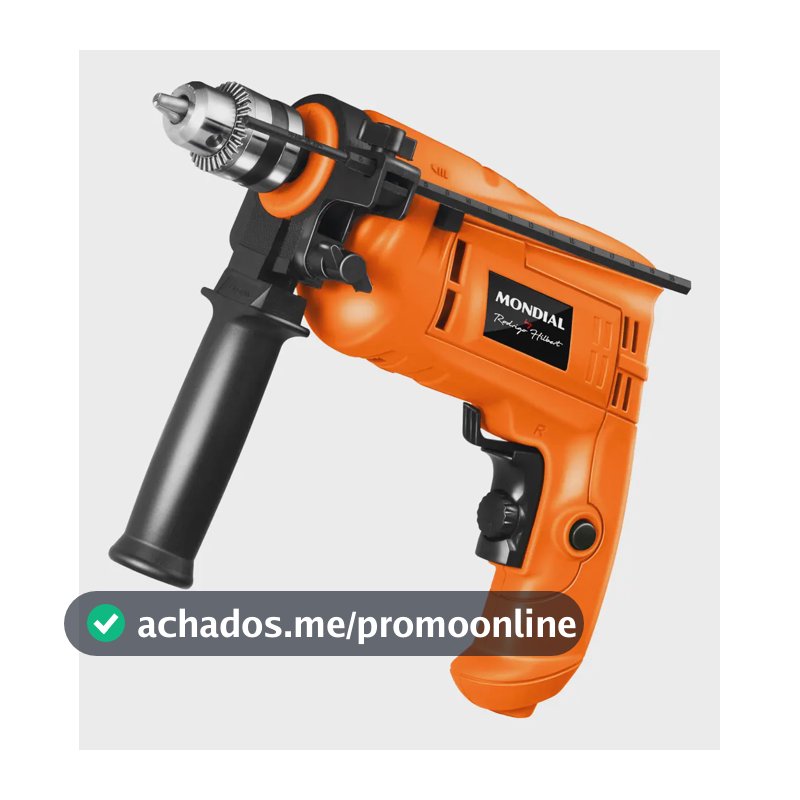 Furadeira Com Impacto Mondial 650W FI-RH-01M