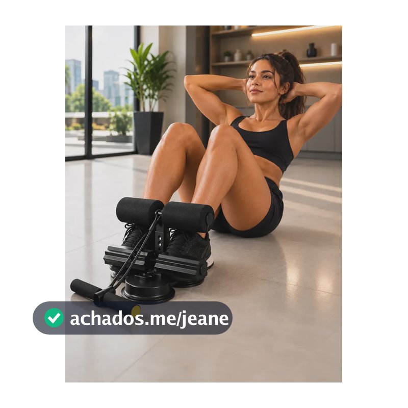 Aparelho Abdominal Com Ventosa Para Exercícios Em Casa, Academia Ou Escritório Aparelho Abdominal Treino Profissional Suporte Exercícios