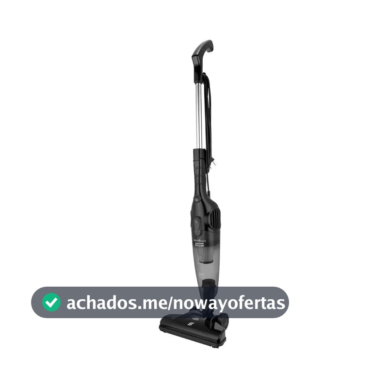 Britânia BAS1295P Aspirador de Pó 2 em 1 1250W Preto – Potência e praticidade para sua casa