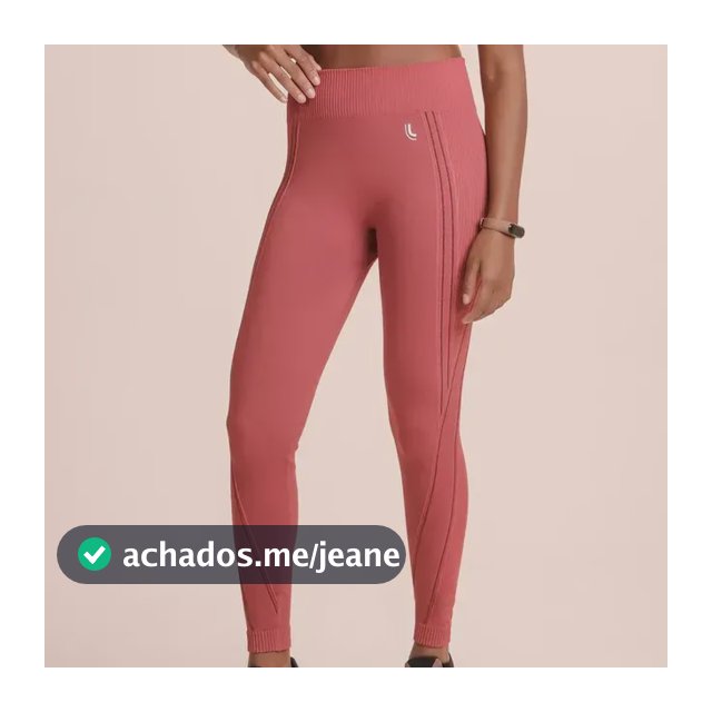 Calça Legging Max Feminina Adulto Lupo Sport Goiaba 48 - 50