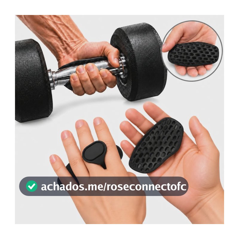 Luva Musculação Academia Hand Grip Protetor Treino Mão Calos Preto Geométrico Antiderrapante Mais Pegada E Menos Suor Progressão De Peso Federal's Store