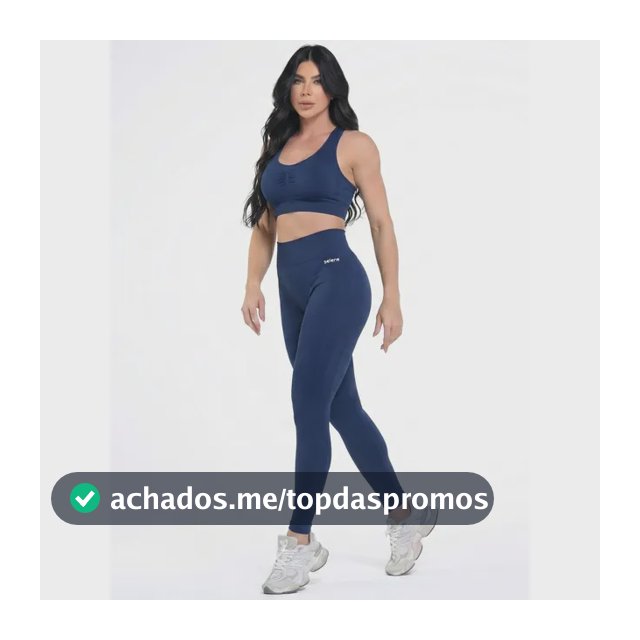 Conjunto Top E Legging Selene Feminino Academia Fitness