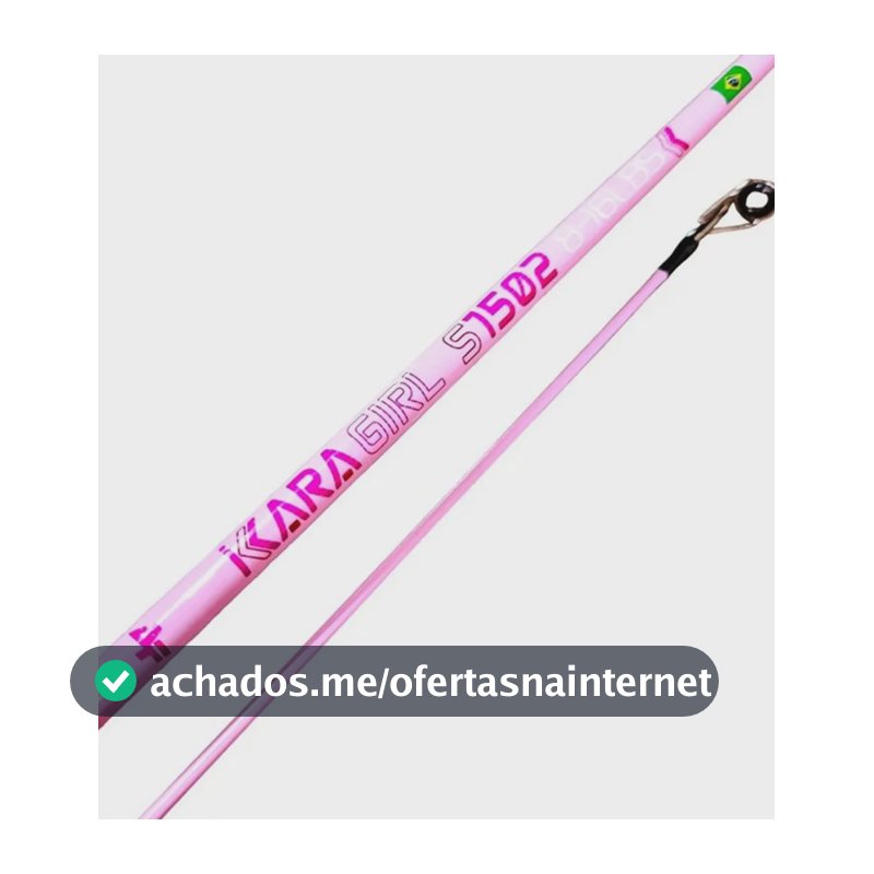 Pesca- Vara P/ Molinete Rosa Albatroz Fhising 1,50m 16lbs Rosa-chiclete
