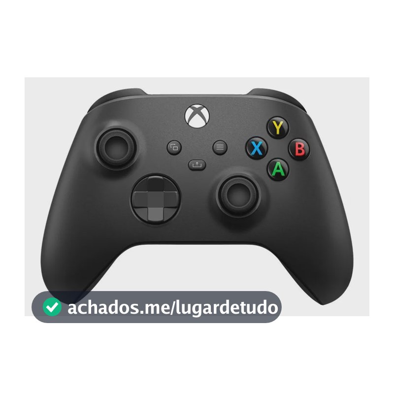 Controle Sem Fio Microsoft Xbox Pc Ep2-40581 Carbon Black Carbon Black