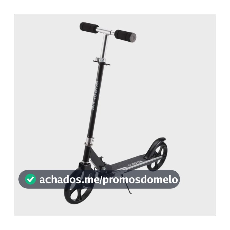 Atentu Patinete Infantil Menina Menino Adulto Adolescente preto e dobrável