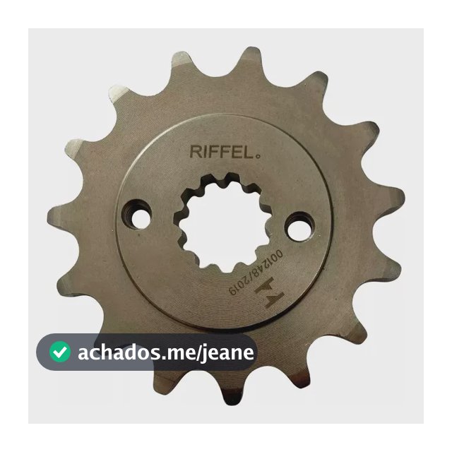 Pinhão 14 Dentes Cb 250 Twister Cbx 250 Crf 250f Riffel
