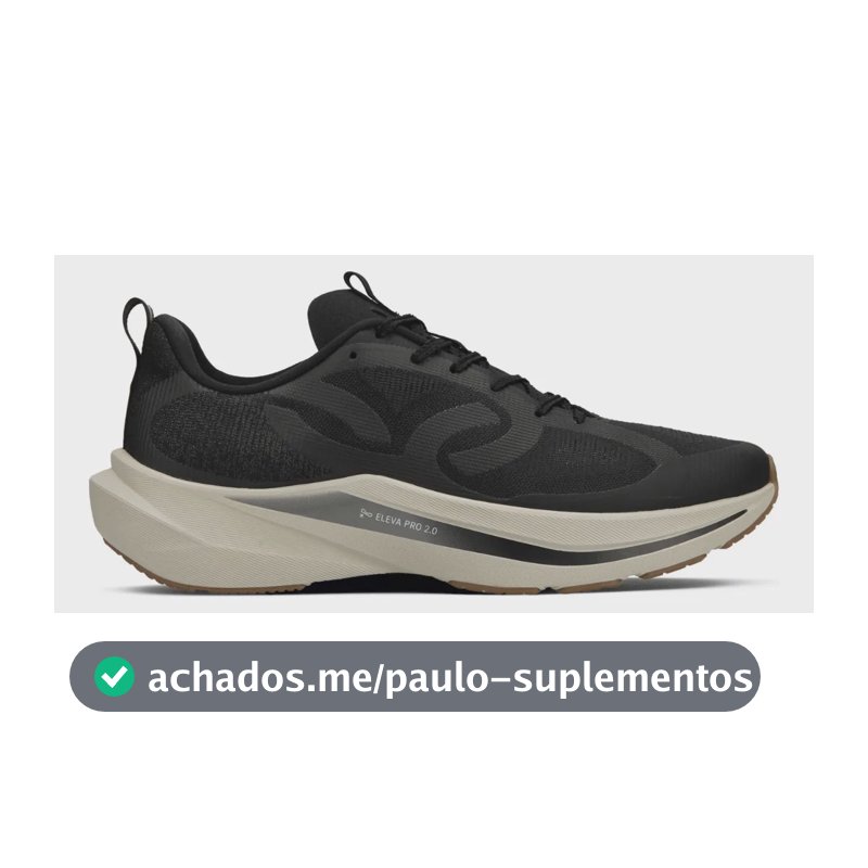 Tênis De Corrida Masculino Corre Vento 3 Olympikus Pto/ch Liso 35 Br