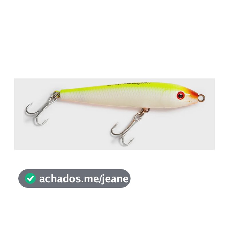 Isca Artificial Nelson Nakamura Sará Sará 100 de Superfície para Pesca de Arremesso