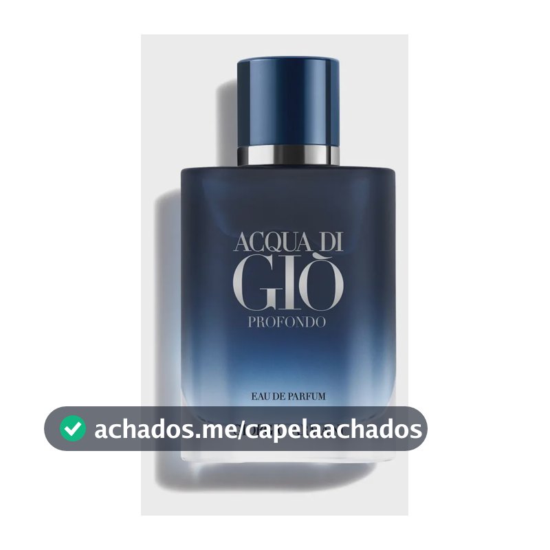 Armani Acqua Di Gi Profondo Eau De Parfum Masculino 100ml