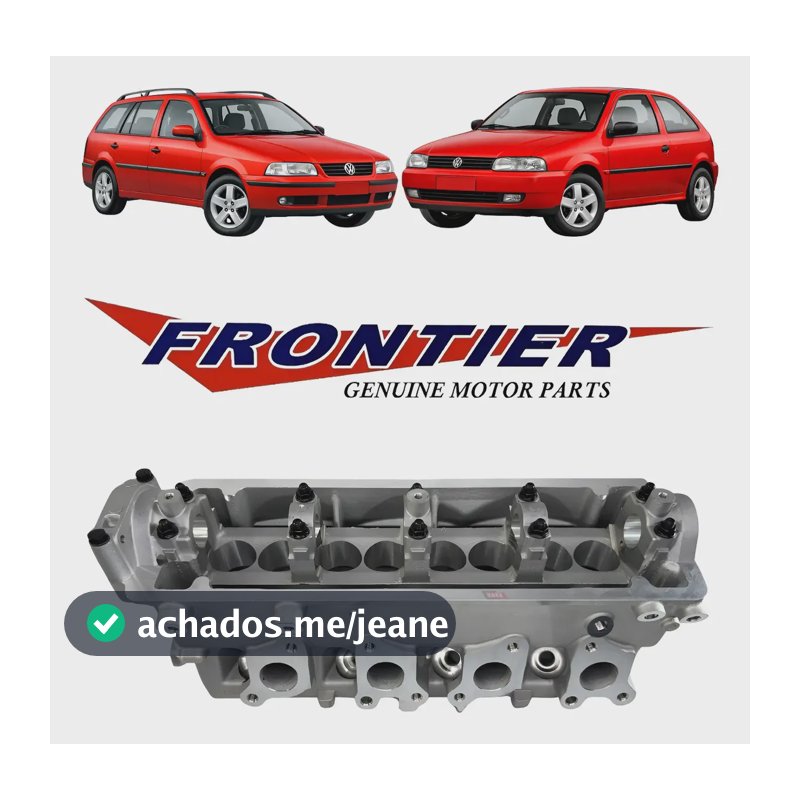 Cabeçote Vw Gol Parati Mi 1.0 8v At 1997 Até 2001 Gasolina