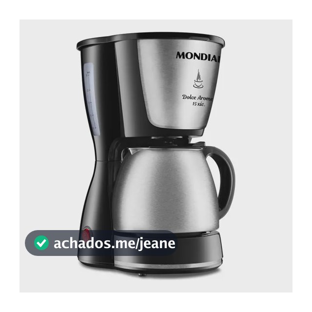 Cafeteira Elétrica Dolce Arome, Mondial, 550W - C-34JI-15X