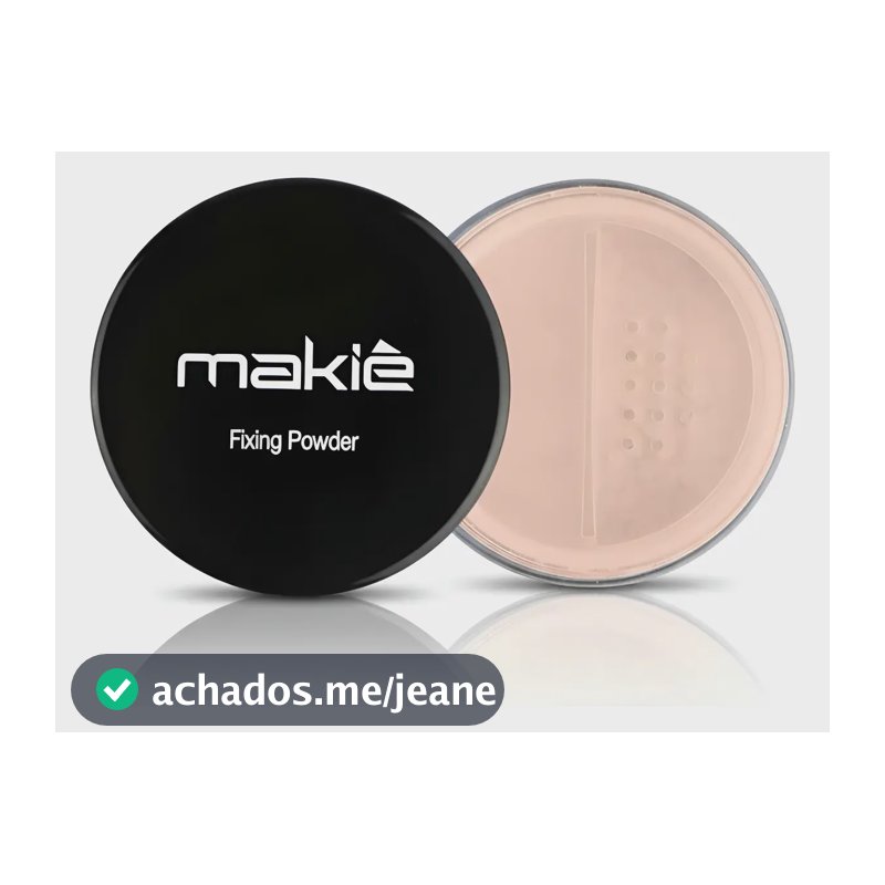 Pó Facial Finalizador Makiê Fixing Powder Luminous