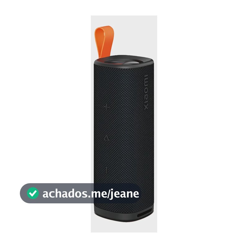 Caixa De Som Bluetooth Xiaomi 30w A Prova D'água, Preto