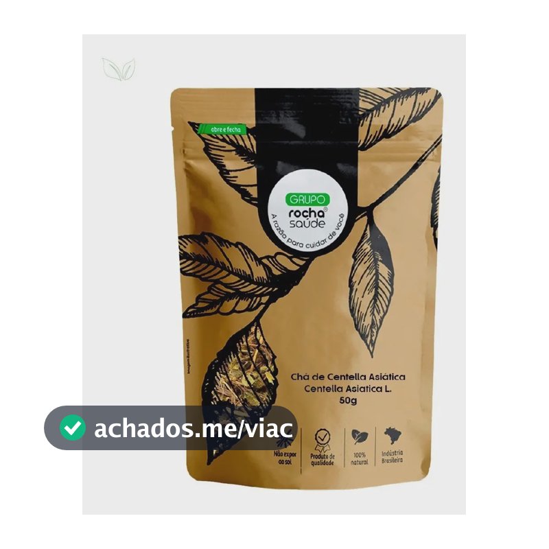 Chá De Centella Asiática Orgânica 50 Gramas