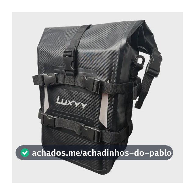 Bolsa Alforje Baú Lateral Para Moto Impermeável Universal