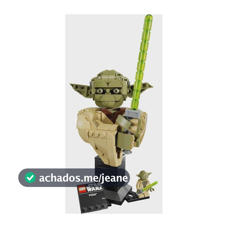 Conjunto de construção LEGO® Star Wars Yoda Bust 75438