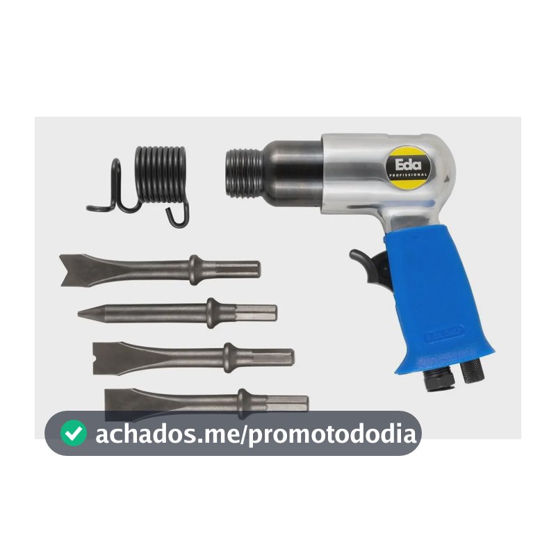 Martelete Pneumático Eda Profissional 8PK 4500 BPM