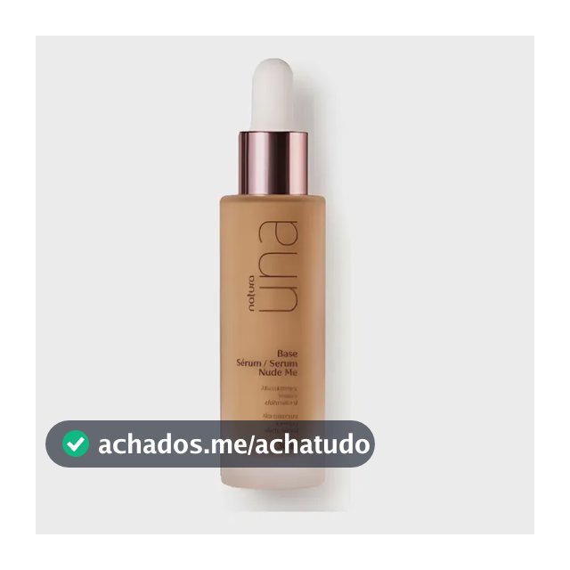 Base Sérum Nude Me Natura Una 30ml