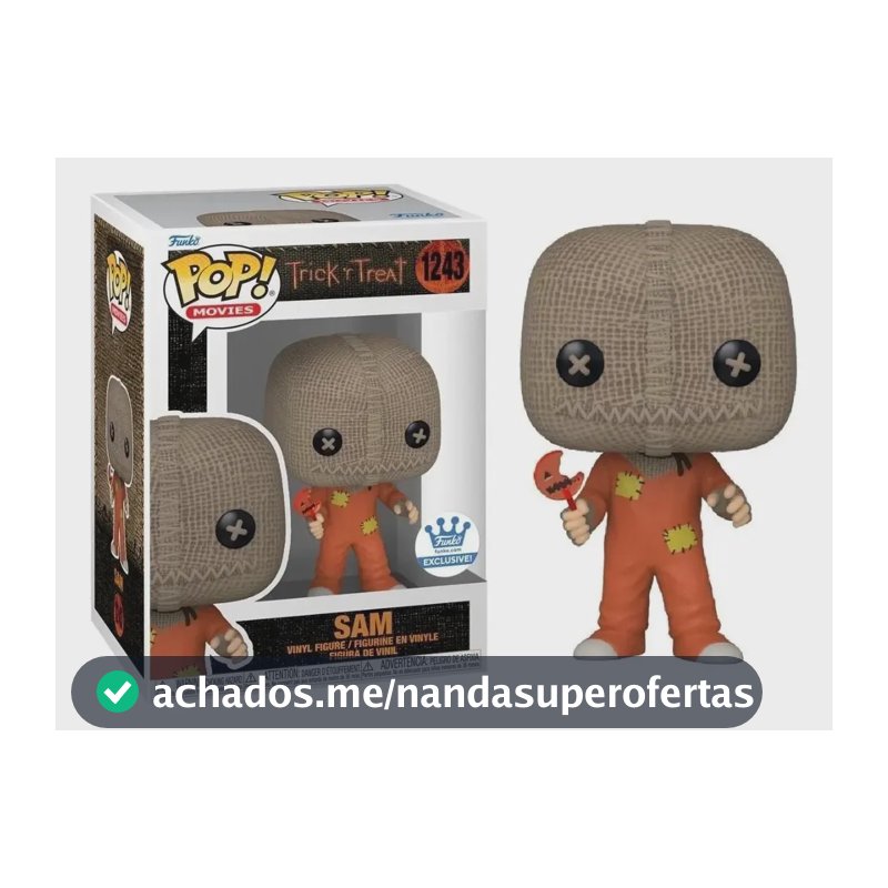 Sam 1243 Exclusivo Pop Funko Trick R Treat
