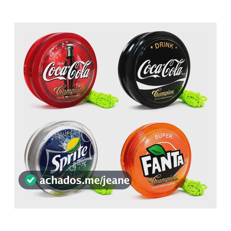 4 Yoyo ( Ioio, Yo-yo) Profissional Coca Cola Edição Limitada