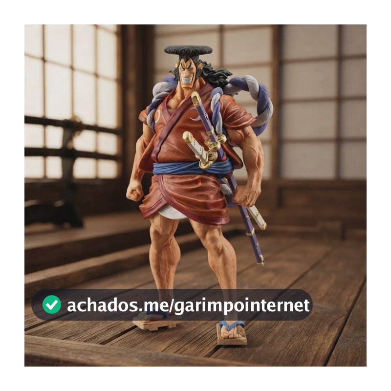Boneco Kozuki Oden One Piece Com Box