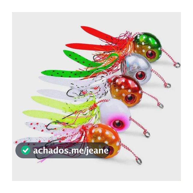 5 Peças De 40 G Luminous Tai Rubber Jig Saltwater Lure Doubl