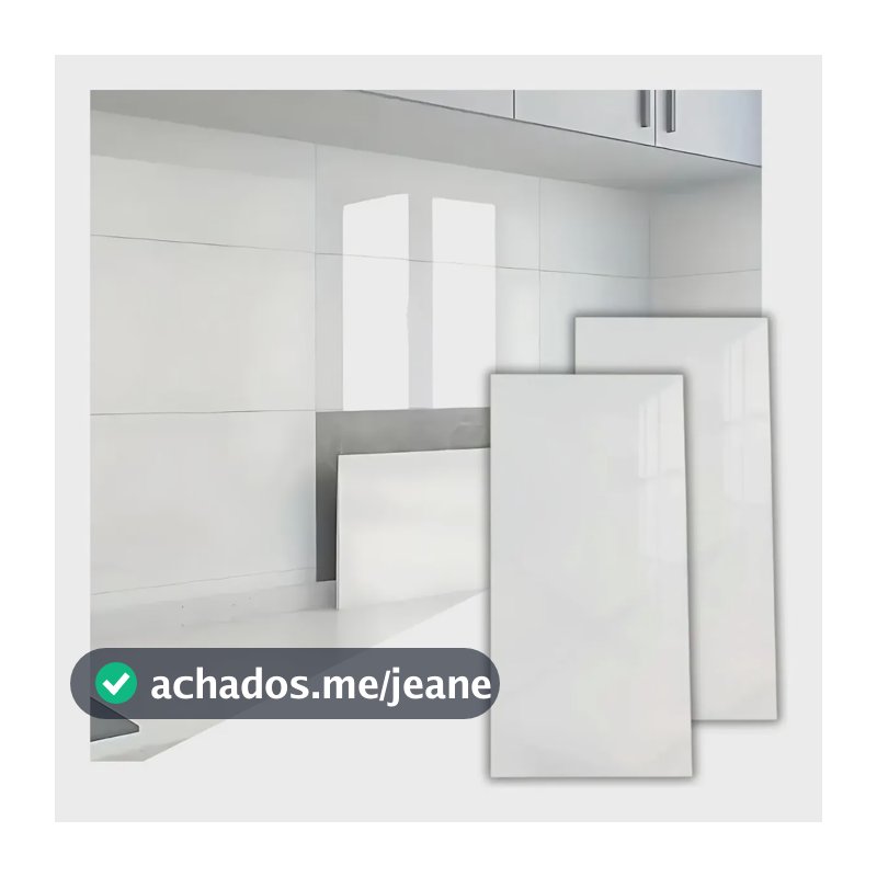 Kit Placas Adesiva Mármore 3d Revestimento Parede Lavável Branco Puro